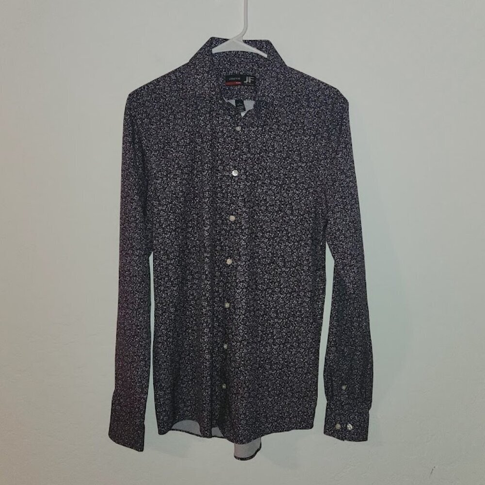 J. Ferrar Men's Dress Shirt Size Small 14-14.5